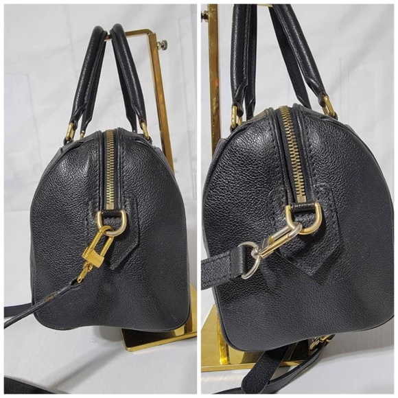 Authentic Louis Vuitton Monogram Impreinte Leather Speedy 25 Bandouliere… - Picture 8 of 12